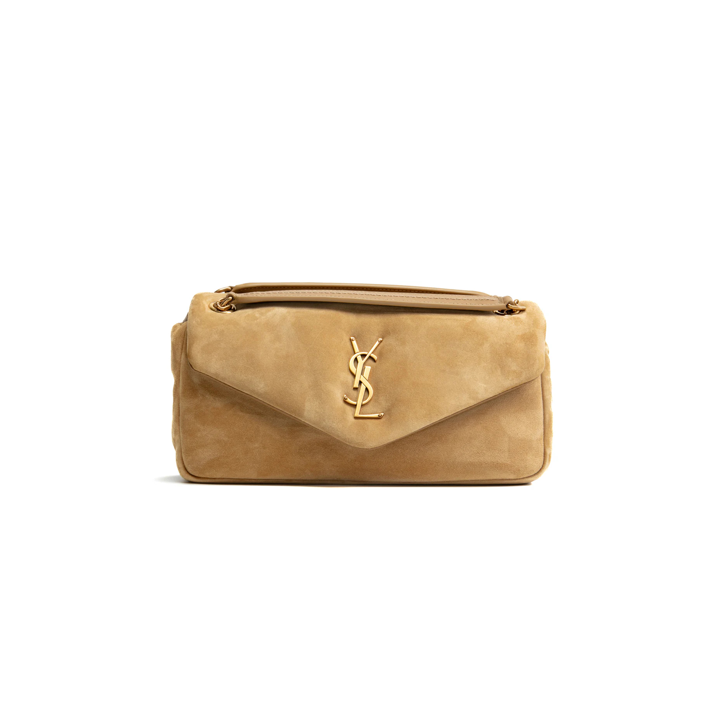 YSL CALYPSO IN SUEDE SHOULDER BAG TCT7341530723 (26*14*7cm)